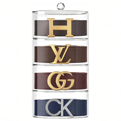 Premium Belt Display Organizer | 5 Compartments